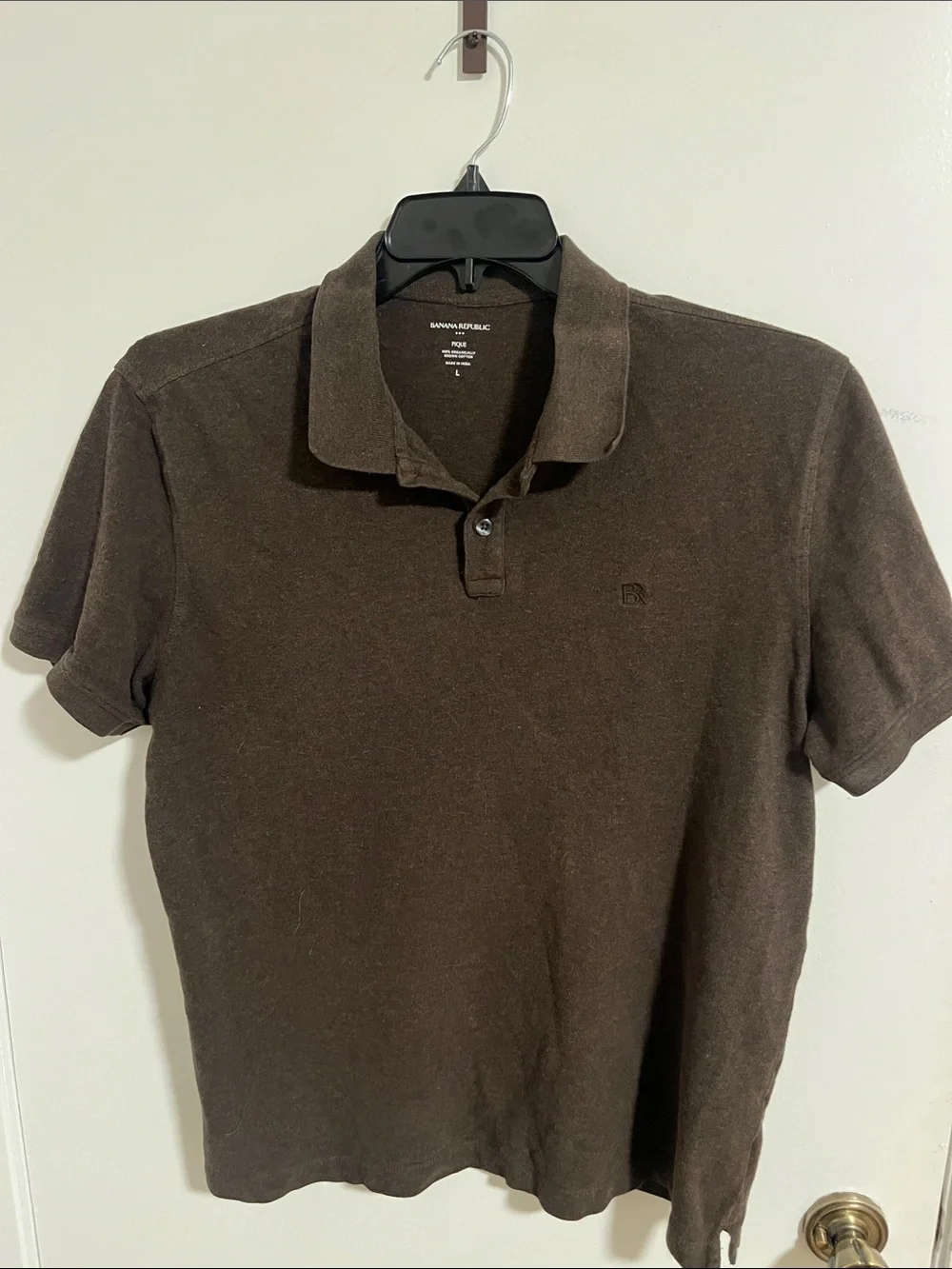 Banana Republic Men’s Dark Brown Polo